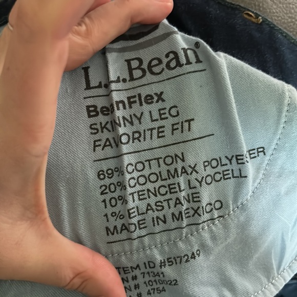 L.L. BEAN Women's BeanFlex® Jeans, Mid-Rise Skinny-Leg - Picture 8 of 8